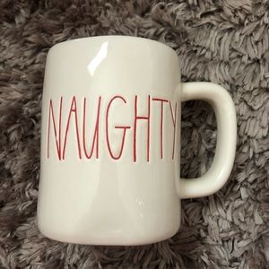 🎄SUPER RARE 🎅🏻 Rae Dunn NAUGHTY NICE Mug